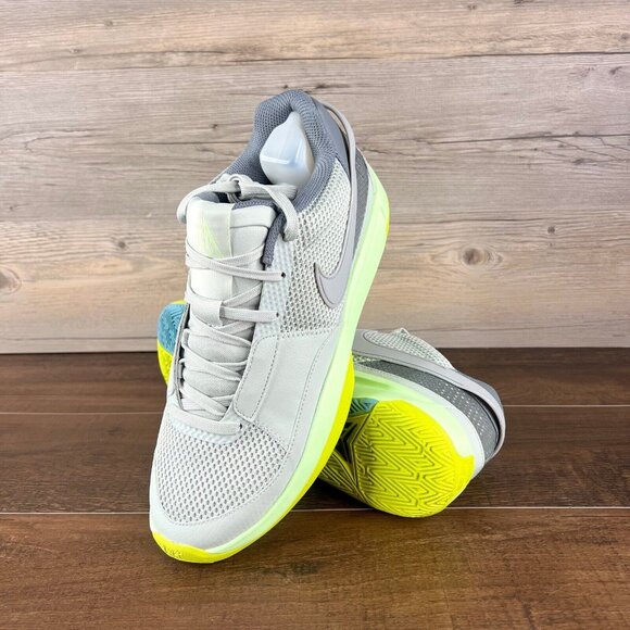 Nike Ja 1 Light Silver Mens Size 10 Cyber Cool Gray Granite FQ4796 003